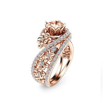 Pink Angel 18K Rose Gold Plated